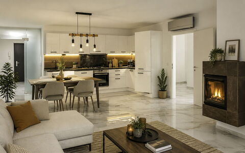 Goldener Turm: Möbel, Interior Design, Flooring, Couch, Fussboden, Wohnzimmer, Decke, Stuhl, Tabelle, Zimmer