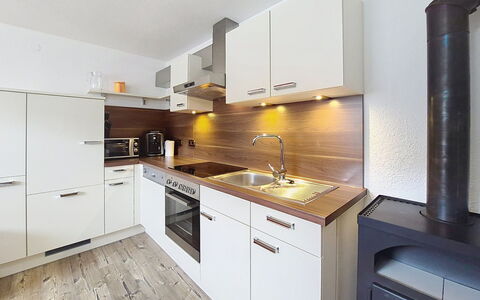Buchauer: Flooring, Interior Design, Küche, Countertop, Holz, Fussboden, Cabinetry, Küchengerät, Decke, Major Appliance