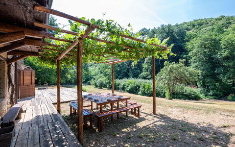 La Baluna: Möbel, Gartenmöbel, Stuhl, Schatten, Tisch Im Freien, Zimmerpflanze, Terrasse, Garten, Design, Balkon