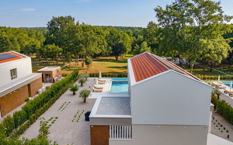 Ruma: Schwimmbad, Urban Design, Resort, Estate, Garten, Landscaping, Schatten, Eco Hotel, Design, Villa