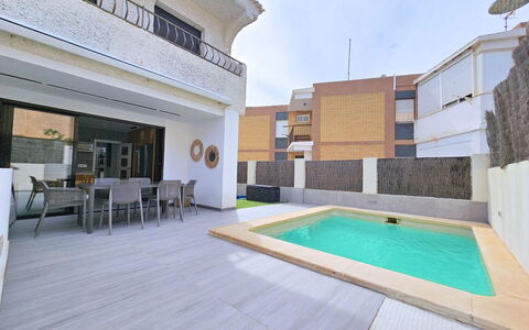 Sweet Home Cabo de Palos: Wohngebiet, Die Architektur, Zuhause, Fussboden, Flooring, Verbundwerkstoff, Wohnung, Schwimmbad, Estate, Fliese