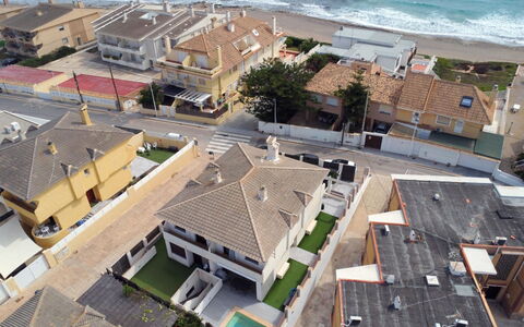 Sweet Home Cabo de Palos: Wohnung, Die Architektur, Wohngebiet, Eigentumswohnung, Verbundwerkstoff, Urban Design, Balkon, Mischnutzung, Schatten