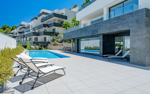 Golf Suites la Sella: Wohnung, Eigentumswohnung, Mischnutzung, Hotel, Balkon