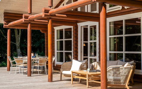 Unelma - from the Sea: Holz, Möbel, Hartholz, Holzbeize, Gartenmöbel, Fussboden, Veranda, Schatten, Stuhl, Deck