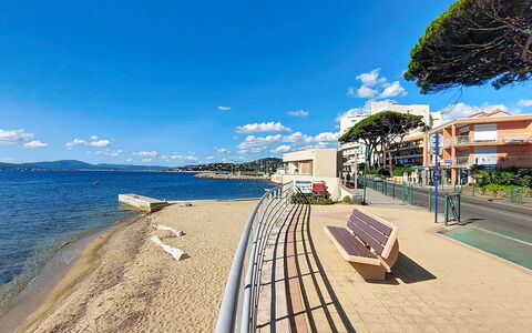Le Grand Hotel: Küste, Meer, Ufer, Strand, Schatten, Ferienort, Urlaub, Bucht, Walkway, Tropen