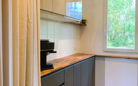Allée des Dunes: Interior Design, Flooring, Holz, Cabinetry, Fussboden, Küche, Countertop, Küchengerät, Möbel, Beleuchtung