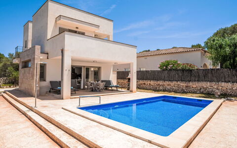 Garlanda: Die Architektur, Verbundwerkstoff, Schwimmbad, Beton, Design, Fliese, Villa, Hof