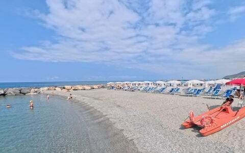 Baia di Tempsa Beach and Sea: Gewässer, Strand, Sommer, Meer, Urlaub, Erholung, Freizeit, Küsten Und Ozeanische Forms, Spass