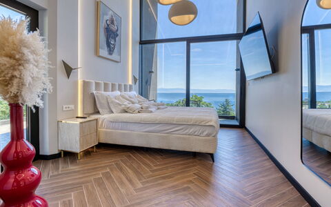 Black Imperium: Möbel, Interior Design, Fussboden, Flooring, Bett, Schlafzimmer, Holz, Zimmer, Decke, Beleuchtung