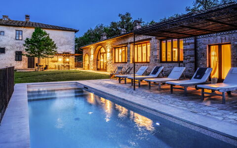 Casa Faraona: Schwimmbad, Die Architektur, Verbundwerkstoff, Estate, Resort, Gartenmöbel, Thermae, Villa, Eco Hotel, Hazienda