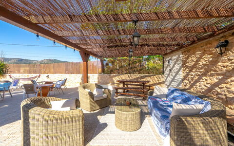 La Buena Vida: Holz, Möbel, Stuhl, Gartenmöbel, Schatten, Holzbeize, Tisch Im Freien, Outdoor Struktur, Balkon, Deck