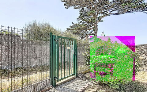 Résidence de la Mer: Strauch, Grundstueck, Garten, Frühling, Landscaping, Zaun, Tor, Rasen, Garten, Home Fechten