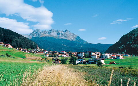 Apartment Bergkristall: Bergforms, Berg, Hügel, Hochland, Landschaft, Gebirge, Wiese, Bergstation, Weide, Ländliches Gebiet