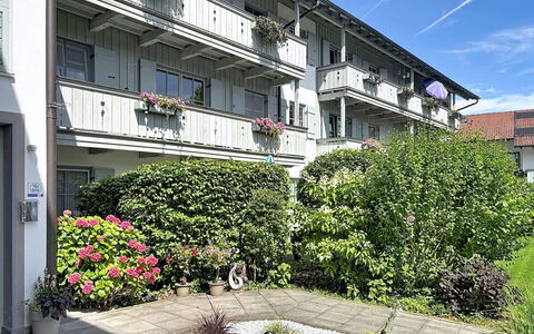 Oberaudorf 300: Strauch, Haus, Wohngebiet, Zuhause, Garten, Schatten, Garten, Hof, Blumentopf