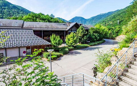 Ax-Les-Thermes 605: Strauch, Garten, Wohngebiet, Pflanzengemeinschaft, Grundstueck, Ground, Landscaping, Hinterhof, Garten