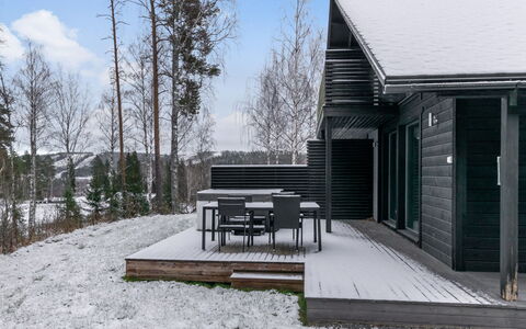 Golfarinkunnas 6B: Schnee, Winter, Einfrieren, Hütte, Bergstation, Lärche, Eiskappe, Glazialmorphologie, Skiort