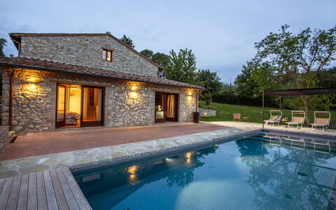 Casa Pernice: Die Architektur, Schwimmbad, Hütte, Zuhause, Tür, Bauernhaus, Estate, Villa, Design, Resort