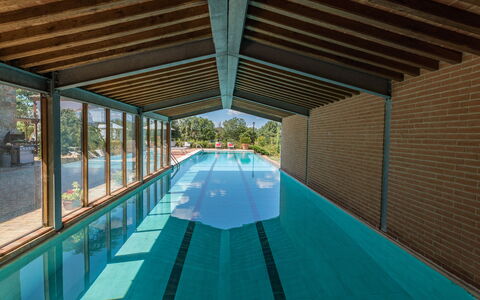 Antica Villa Merelli 12: Schwimmbad, Verbundwerkstoff, Resort, Eco Hotel, Schatten, Design, Water Feature, Outdoor Struktur, Strahl, Thermae