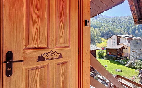 Haus Wasserfall: Holz, Tür, Holzbeize, Hartholz, Home Door, Planke, Sperrholz, Lack, Türschnalle, Holz
