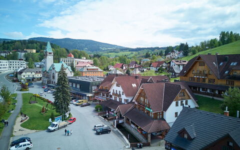 Rokytnice Nad Jizerou 328: Blau, Schwimmbad, Verbundwerkstoff, Schatten, Resort, Estate, Hazienda, Villa, Freizeitzentrum