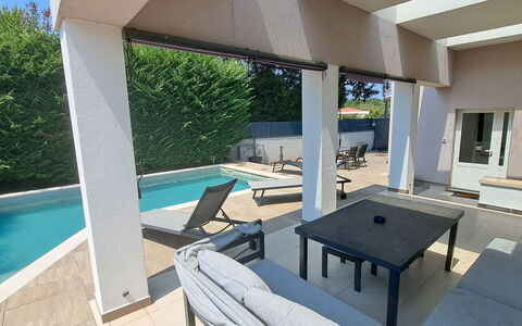 A.e.m: Blau, Schwimmbad, Verbundwerkstoff, Schatten, Resort, Estate, Hazienda, Villa, Freizeitzentrum