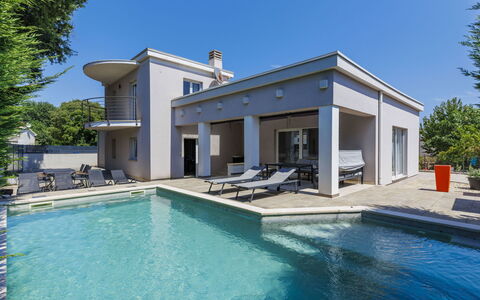 A.e.m: Blau, Wohngebiet, Zuhause, Schwimmbad, Estate, Villa, Villa, Schatten, Design, Hazienda