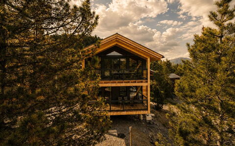 02 Nth050 18A Sup Chalet mit Sauna und Hot Tub 2 e: Wohngebiet, Vogelperspektive, Luftaufnahmen, Nachbarschaft, Landschaft, Vorort, Urban Design, Grundstueck, Estate, Landscaping