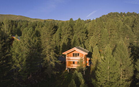 02 Nth056 18G Sup Chalet mit Sauna und Hot Tub 2 e: Haus, Strauch, Zuhause, Wohngebiet, Estate, Hütte, Hazienda, Garten, Schatten, Rasen