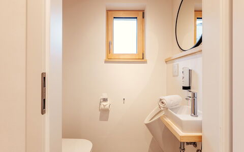 Niederwölz 602: Flooring, Wand, Fussboden, Holz, Armatur, Badezimmer, Interior Design, Toilleten Sitz, Toilette, Zimmer