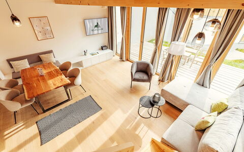 Niederwölz 602: Interior Design, Möbel, Flooring, Fussboden, Holz, Holzboden, Zimmer, Decke, Wohnzimmer, Beleuchtung