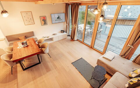 Niederwölz 603: Interior Design, Flooring, Möbel, Fussboden, Holzboden, Holz, Decke, Laminatboden, Beleuchtung, Wohnzimmer