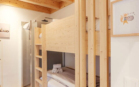 Niederwölz 606: Interior Design, Holz, Flooring, Fussboden, Etagenbett, Schlafzimmer, Decke, Möbel, Bett, Zimmer