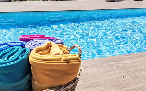 Mar de Cristal Playa Honda 500: Linens, Freizeit, Handtuch, Schwimmbad, Gartenmöbel, Regenschirm, Strand