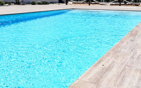 Mar de Cristal Playa Honda 500: Blau, Wasser, Schwimmbad, Verbundwerkstoff, Freizeit, Gartenmöbel, Resort, Schatten