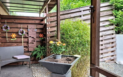 Klaffer am Hochficht 1: Möbel, Garten, Blumentopf, Gartenmöbel, Hinterhof, Holzbeize, Hartholz, Garten, Stuhl