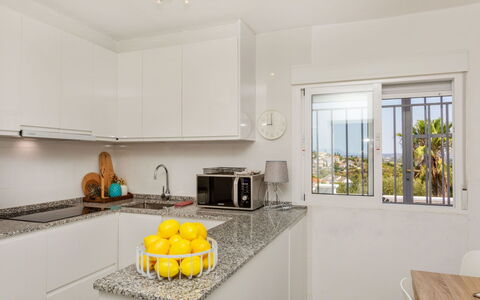 Alondras: Blau, Balkon, Geländer, Wohnung, Zaun, Meer, Resort, Eigentumswohnung, Schwimmbad, Hotel