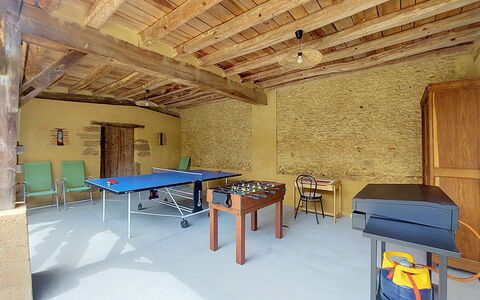 La Ferme de Bordenave: Blau, Balkon, Geländer, Wohnung, Zaun, Meer, Resort, Eigentumswohnung, Schwimmbad, Hotel