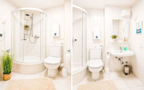 Burhave 201: Toilleten Sitz, Badezimmer, Toilette, Armatur, Interior Design, Flooring, Fussboden, Installation, Bad Sink, Zimmer