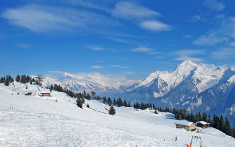 Eberharter am Schweinberg: Schnee, Himmel, Berg, Bergforms, Winter, Gebirge, Glazialmorphologie, Hochland, Terrain, Geologisches Phänomen
