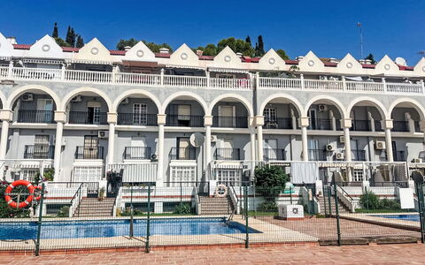 Los Arcos: Balkon, Baluster, \Arkade, Villa, Zaun, Hazienda