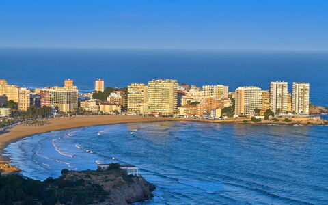 Sol Y Mar i: Wasser, Gewässer, Küste, Stadt, Meer, Küsten Und Ozeanische Forms, Horizont, Strand, Ozean