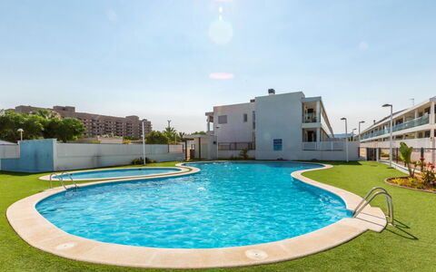 Sol Y Mar i: Blau, Schwimmbad, Resort, Wohnung, Eigentumswohnung, Thermae, Hotel, Freizeit, Schatten, Freizeitzentrum