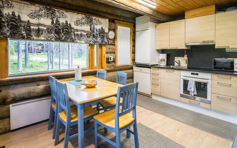 Nelostupa B: Holz, Decke, Zuhause, Hütte, Küche, Zimmer, Blockhaus, Countertop, Holzbeize, Hartholz