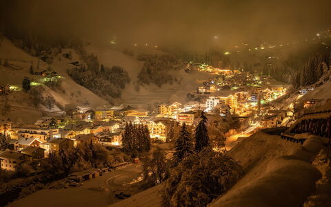 Susi: Nacht, Landschaft, Winter, Mitternacht, Dorf, Abend, Einfrieren, Schnee, Bergdorf, Alpen