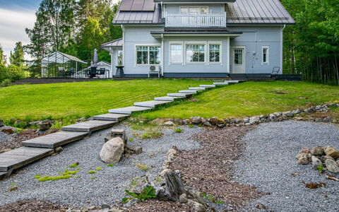 Koivuranta: Zuhause, Haus, Dach, Hütte, Wohngebiet, Abstellgleis, Grundstueck, Estate, Garten