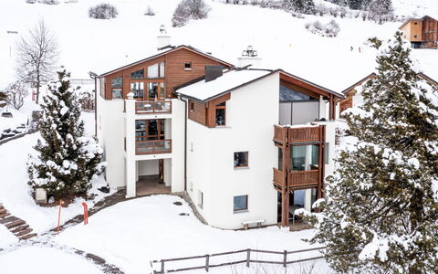 Casa Collina 5I-02: Schnee, Winter, Haus, Zuhause, Einfrieren, Hütte, Steigung, Balkon, Skiort, Bergdorf