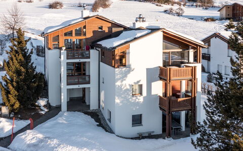 Casa Collina 5I-02: Haus, Schnee, Zuhause, Winter, Einfrieren, Steigung, Hütte, Balkon, Bergdorf, Eiskappe