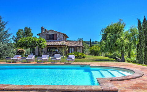 Casal del Salice 10: Blau, Schwimmbad, Estate, Bauernhaus, Villa, Hazienda, Landscaping, Eco Hotel, Villa