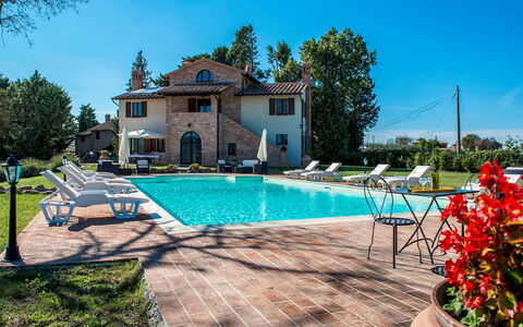 La Torre dei Fagiani 8+2: Schwimmbad, Haus, Estate, Resort, Zuhause, Hazienda, Villa, Villa, Eco Hotel, Bauernhaus