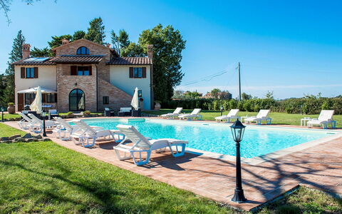 La Torre dei Fagiani 8+2: Schwimmbad, Estate, Hazienda, Resort, Villa, Hotel, Villa, Gartenmöbel, Eco Hotel, Bauernhaus
